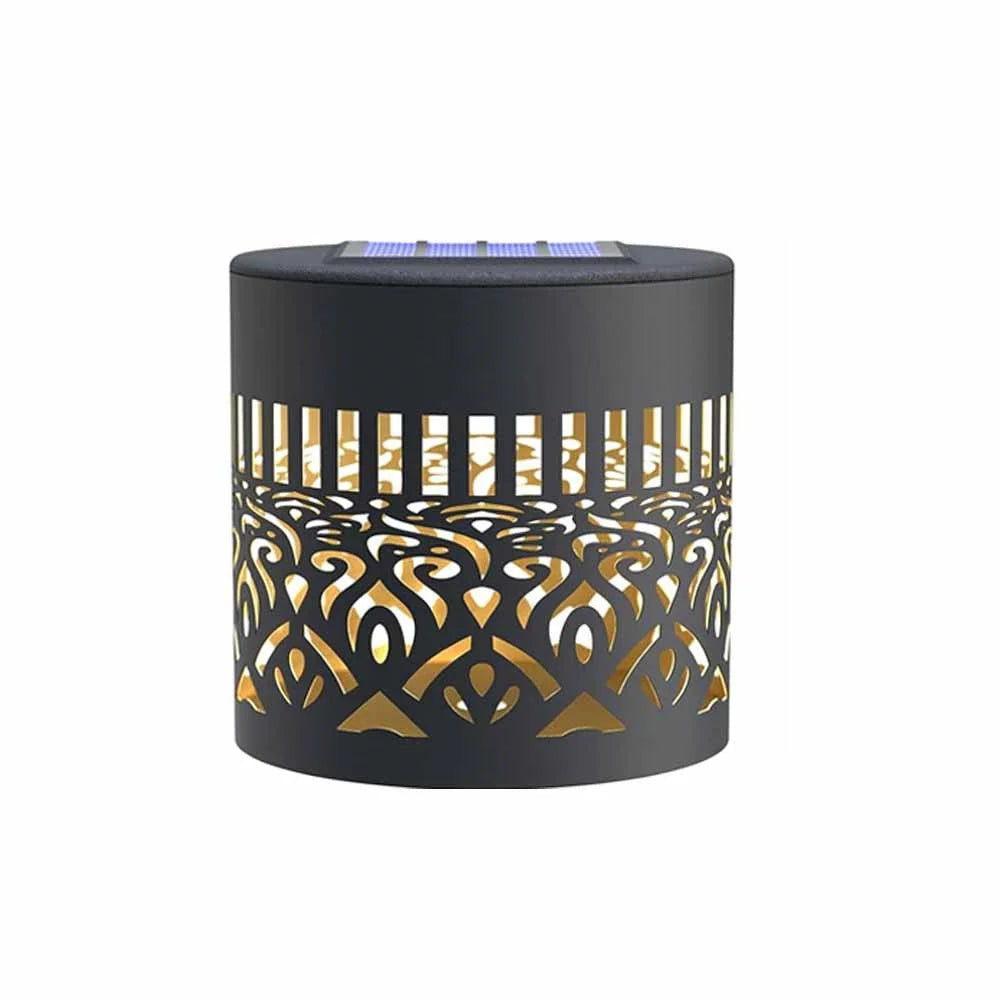 Outdoor LED Solar Fences and Wall Lights, Metal Mandala Lights, for Gardens, Lawns, Estates, Fences, Corridors, Lawns, Porches