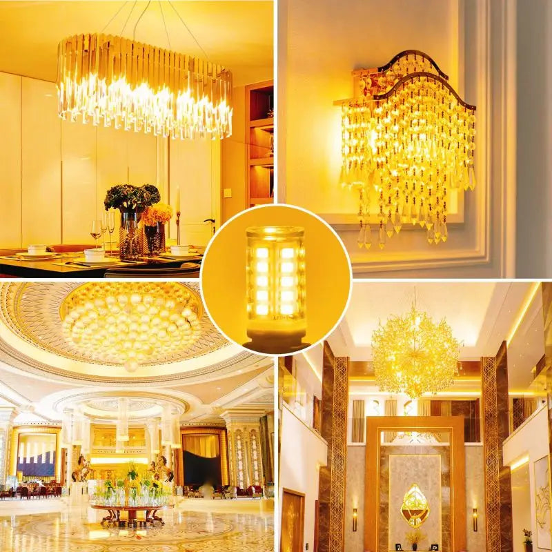 10 Pcs Brightest G9 LED Lamp AC220V Ceramic SMD2835 LED Bulb Warm/Cool White Spotlight replace Halogen light wholesale