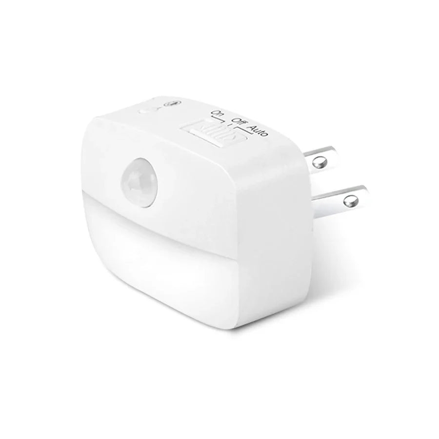 AC85-265V Led Night Light with Motion Sensor EU US Socket PIR Human Infrared Induction Lamp Plug in Wall Bedroom Hallway 3 Color