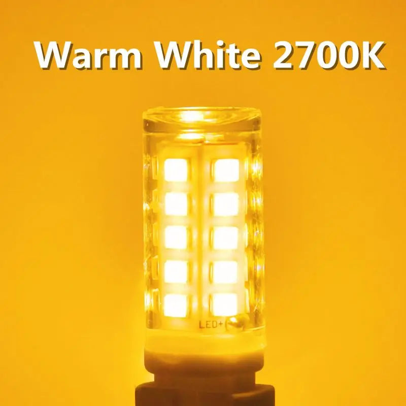 10 Pcs Brightest G9 LED Lamp AC220V Ceramic SMD2835 LED Bulb Warm/Cool White Spotlight replace Halogen light wholesale