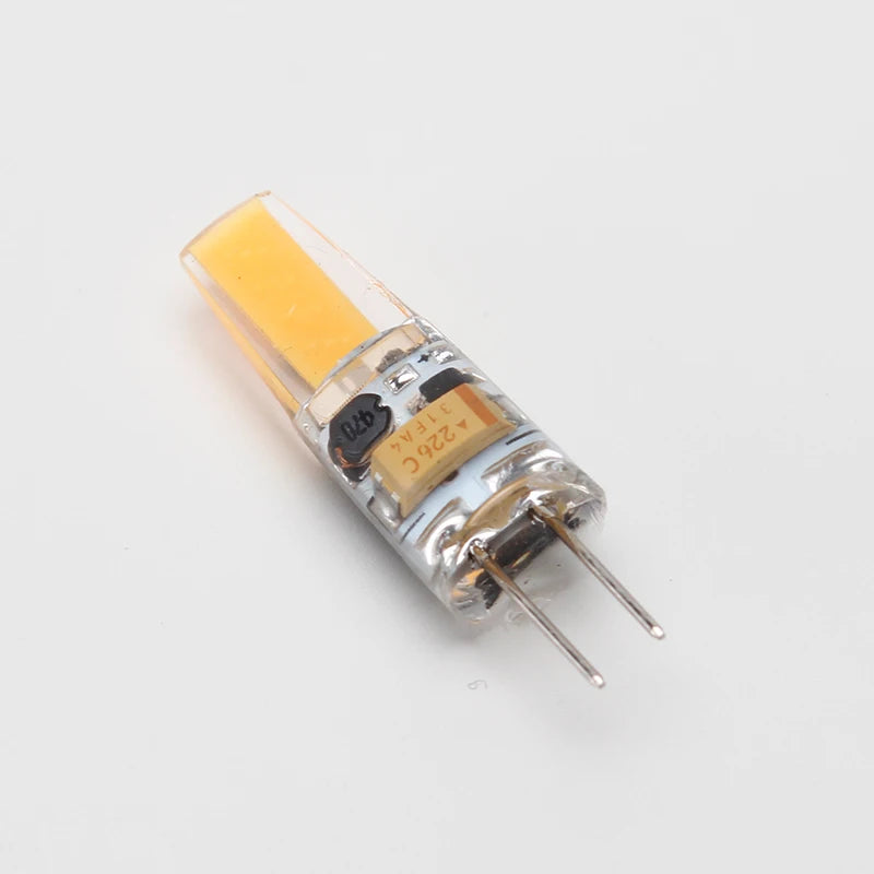 10Pcs G4 LED COB  Mini Lamp 3W Bulb AC DC 12V 220V Candle Lights Replace 30W 40W Halogen for Chandelier Spotlight