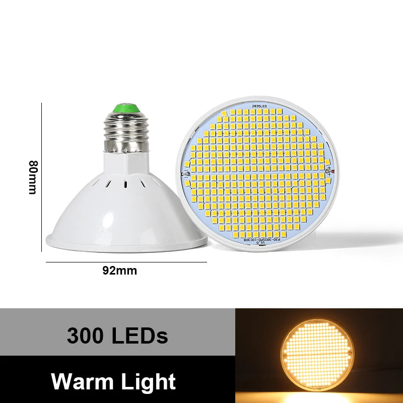 E27 LED Plant Grow Light LED Lamp Spotlight Bulb AC85-265V Full Spectrum Indoor Hydroponics Flower Seedling LED Phyto Lamp
