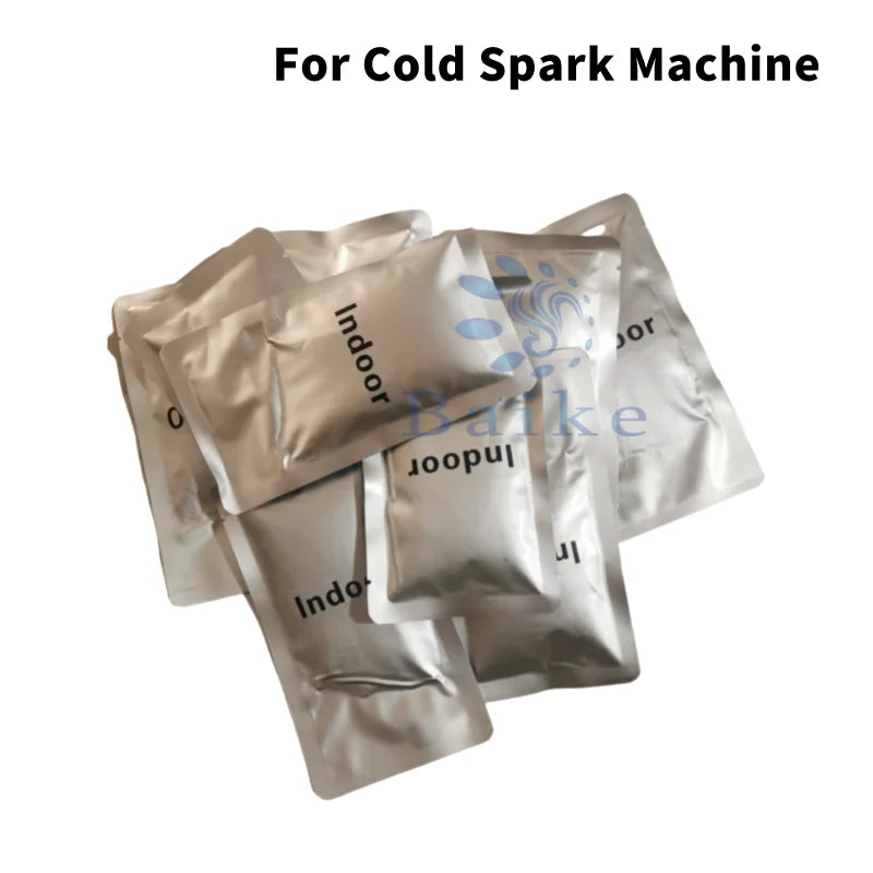 0 Tax 1-200Bags Cold Spark Consumable Powder MSDS Certification Composite Ti Powder 200g/bag for Cold Fountain Sparkler Ti
