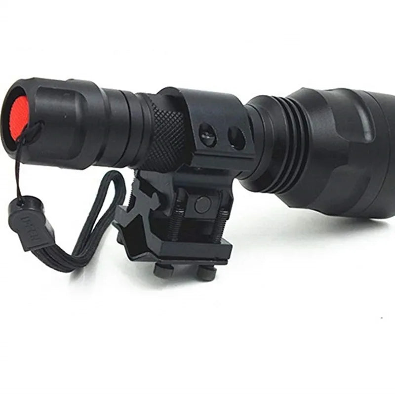 Universal Metal Rail Clip 25mm Ring 20mm Rail Gun Mount Tactical Flashlight Laser Torch Bracket For 501B C8 Hunting Flash Light