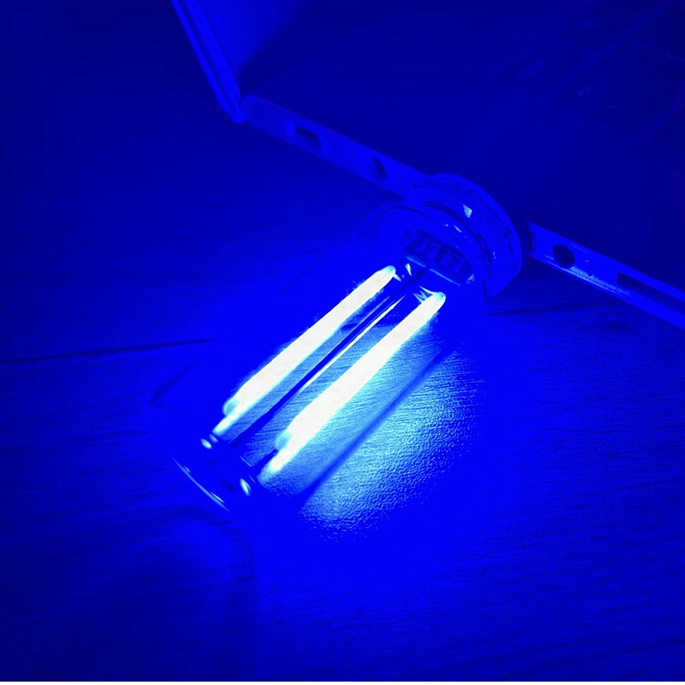 LED Touch Dimming Night Light USB Filament Glass Bulb 5V Retro Edison Bulb Car Decoration Halloween Decor Atmosphere Light