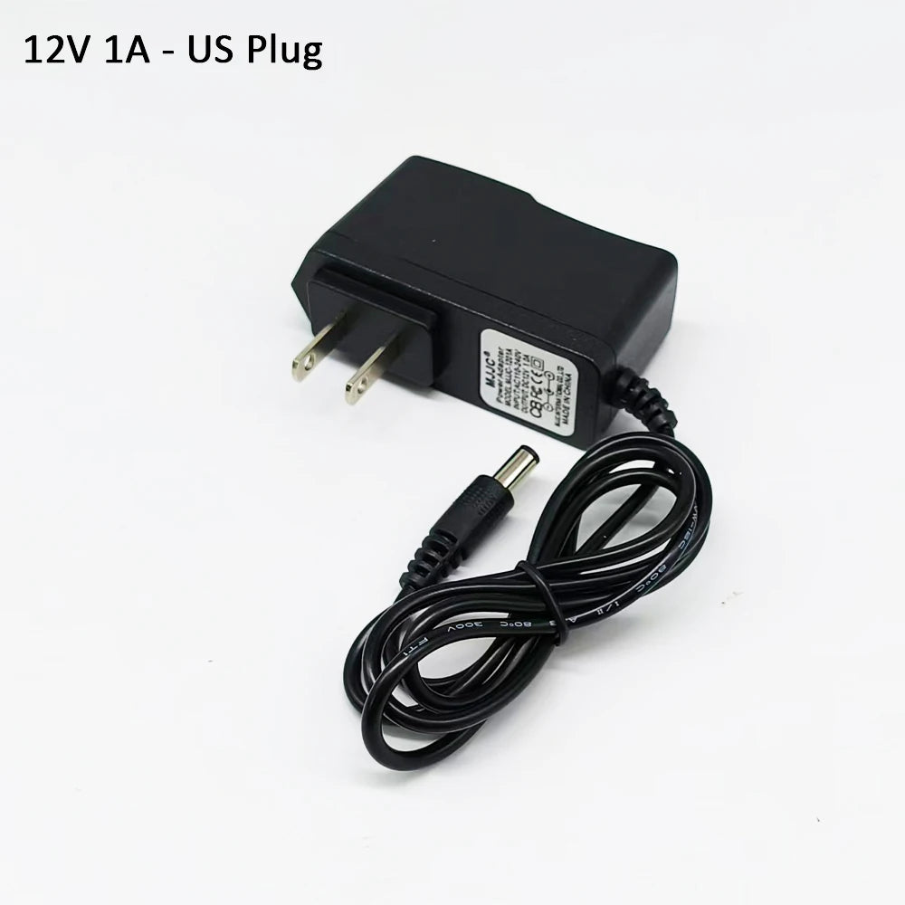 12V LED Adapter AC 100V-240V to DC 12V Transformer 1A 2A 3A Electronic Power Supply Converter LED Driver For LED Strips Light EU