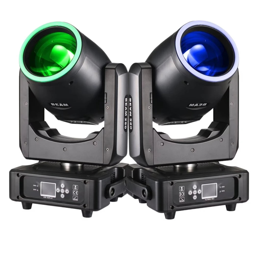 2PCS Stage Lighting Beam 8R 250W Moving Head With DMX512 Lyre DJ Projector Disco Party Professional Equipment For Concert Party