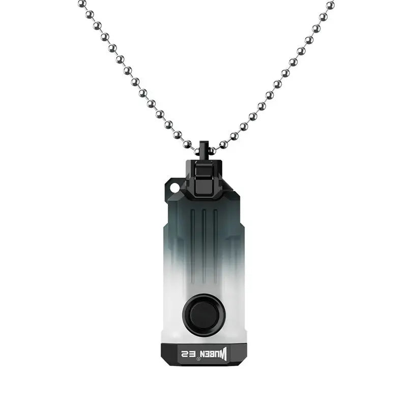 WUBEN E2 PULSE Mini EDC Keychain Light 150Lumens Ultra-Light Portable Flashlight With Magnetic Necklace For Fashion Accessories