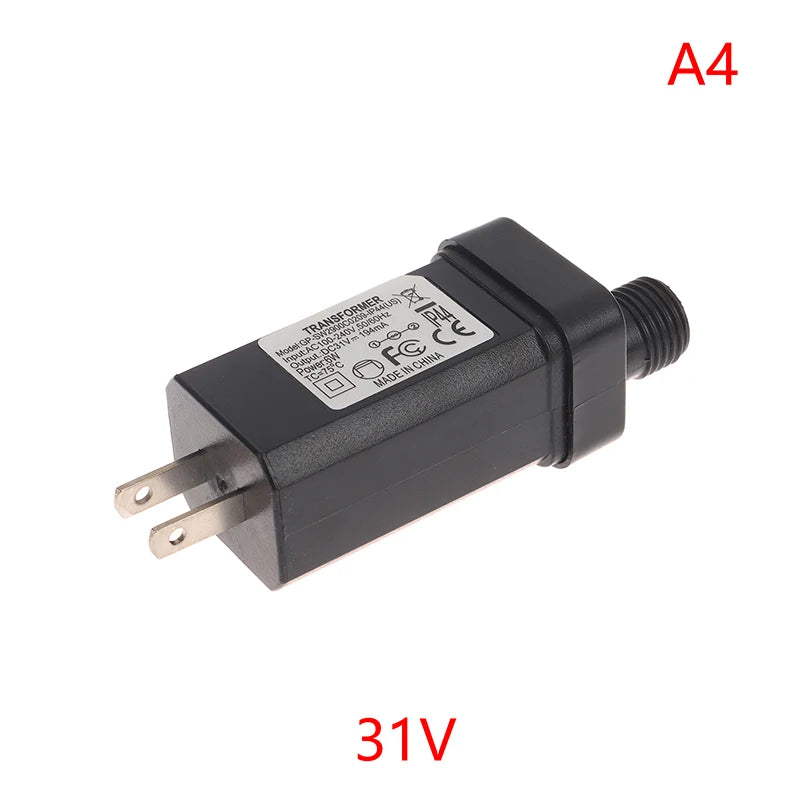 EU/US/UK Plug 8 Functional SELV LED Lamp Driver Switch Adapter IP44 Waterproof Laser Lighting Europe Power Supply 5V/24V/31V 6W
