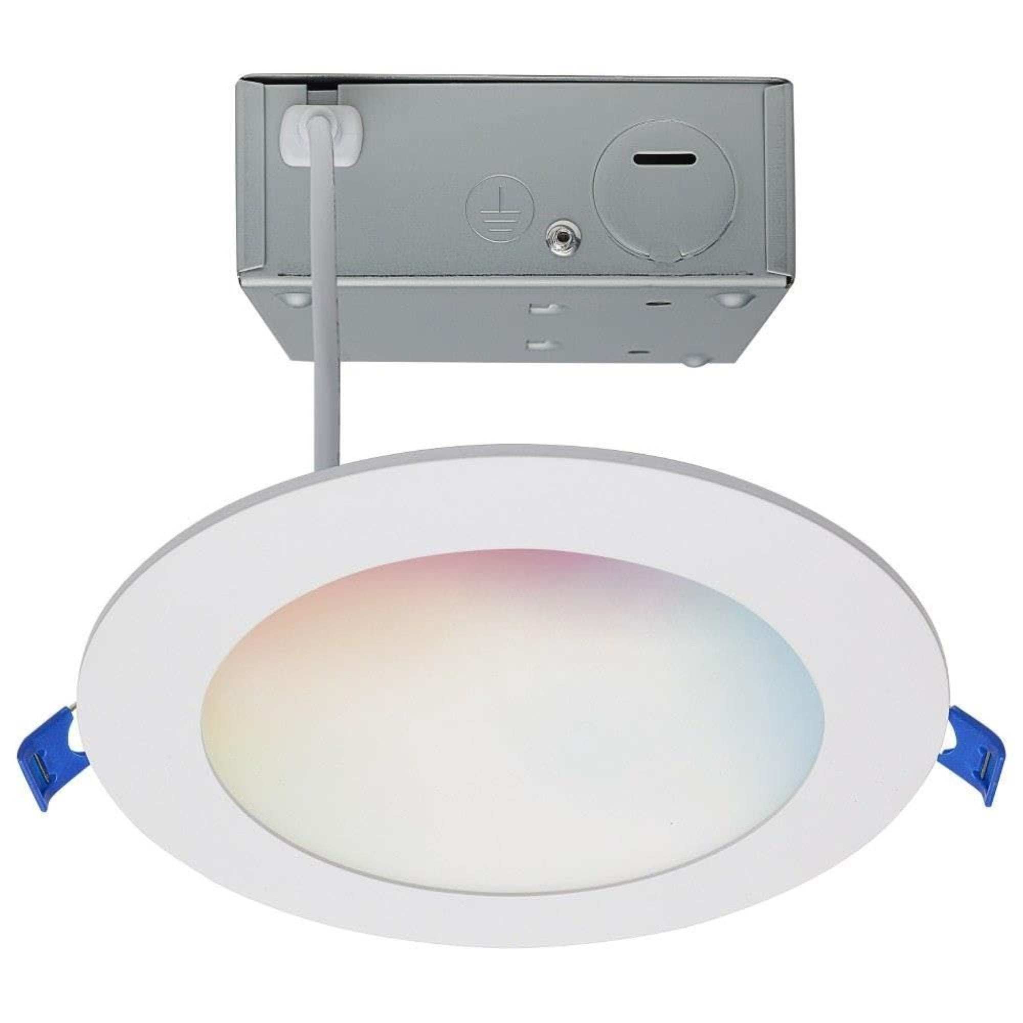 Starfish - 12W Led Round Low Profile Downlight In Utilitarian Style-1 Inches Tall And 7.17 Inches Wide