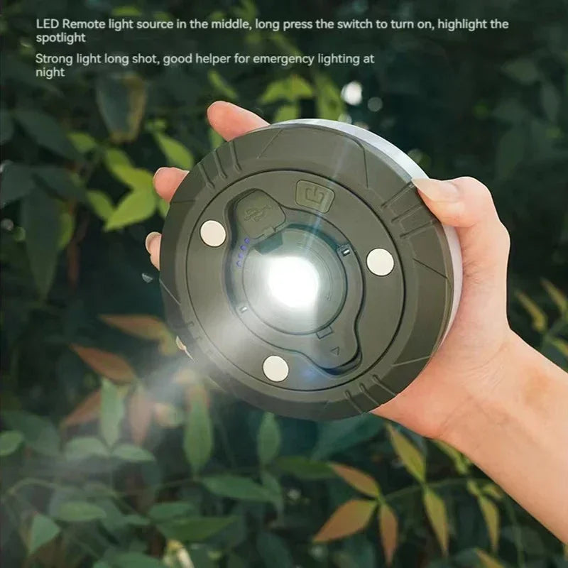 Camping String Light, Rechargeable Portable Outdoor Lights For Yard, Hiking, Decoration, Christmas(10M)