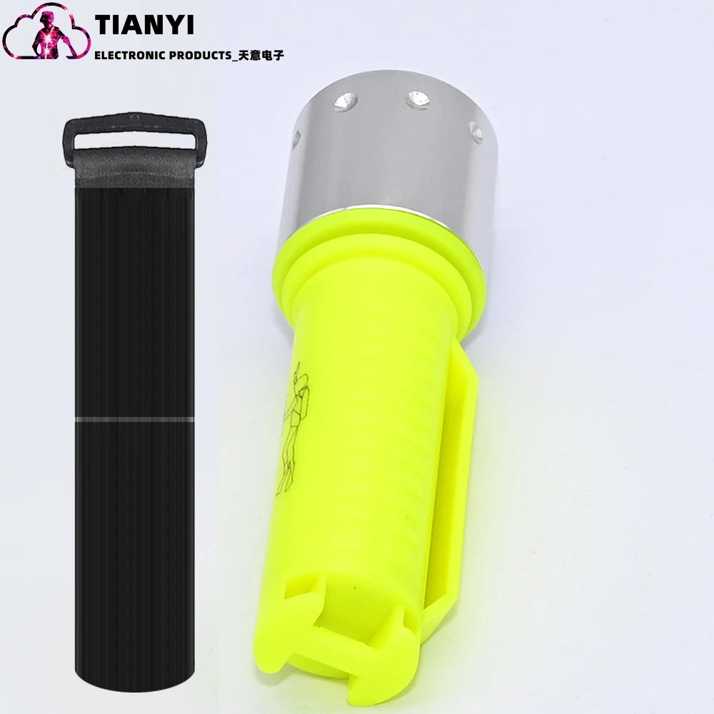 1100 Lumen Diving Flashlight Bright Submarine Light Scuba Safety Lights Waterproof Underwater Torch Outdoor