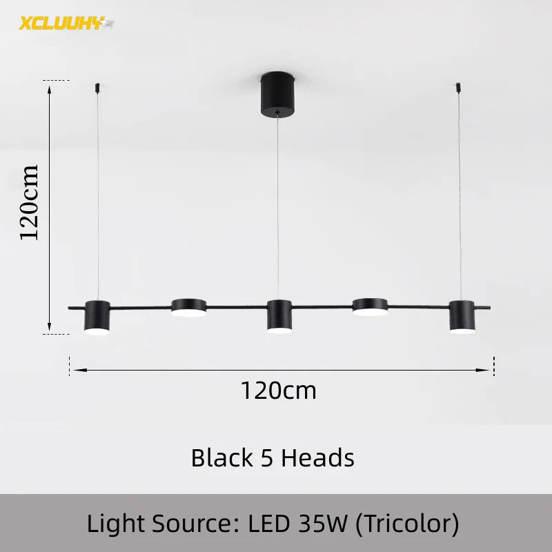 Modern Led Living Room Chandeliers Dining Table Ceiling Chandelier Kitchen Hanging Light Fixture Dimmable Indoor Lighting Lamp