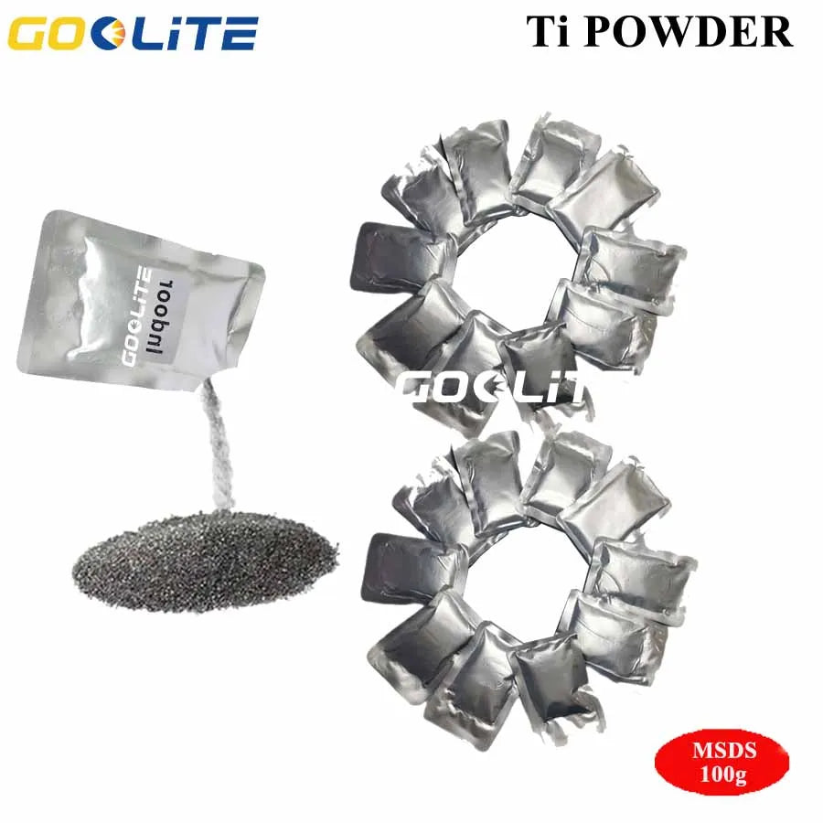 Cold Sparks Ti Powder 100g Machine Metal Consumables For Cold Spark Fountain Firework-s Sparkular Machine Wedding Stage 1-50 bag