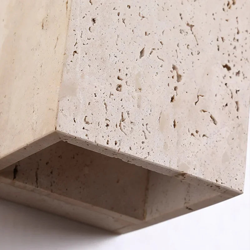 Wabi Sabi Natural Stone Wall Light for Living Room Bedroom Stairs Corridor Indoor Art Decoration Wall Lamp Home Bedside Sconces