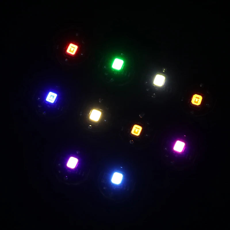 Colorful Magnetic Control Lamp Wireless LED Light Magnet Induction Lamp + Button Battery DIY Toys Robot Landscape Model