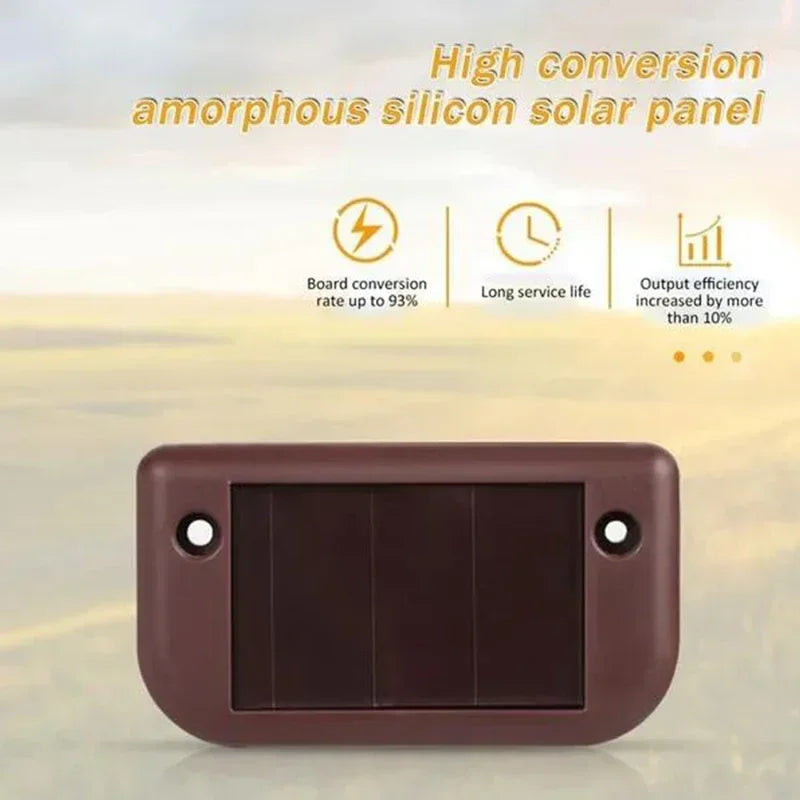 Solar Deck Lights Outdoor Step Lights Waterproof Led Solar Lamp for Railing Stairs Step Fence Yard Patio and Pathway