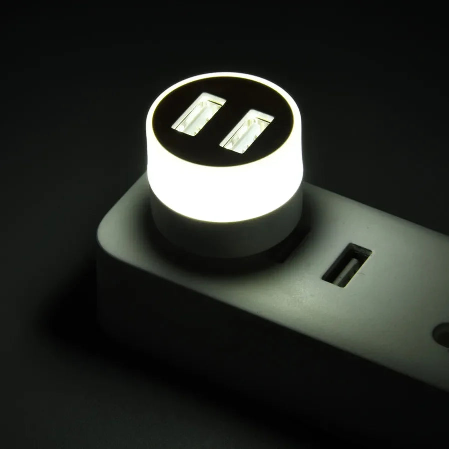 USB Light LED USB Book Lamp Eye Protection Reading Light Computer Reading Lamp Mobile Power Charging Book Lamps Mini Night Light