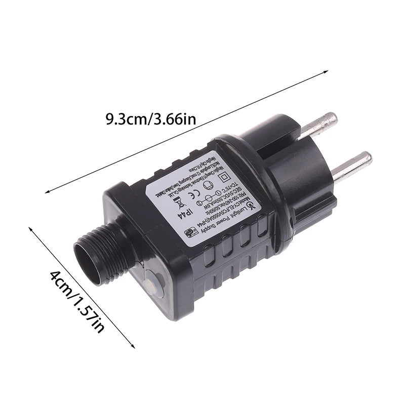 EU/US/UK Plug 8 Functional SELV LED Lamp Driver Switch Adapter IP44 Waterproof Laser Lighting Europe Power Supply 5V/24V/31V 6W