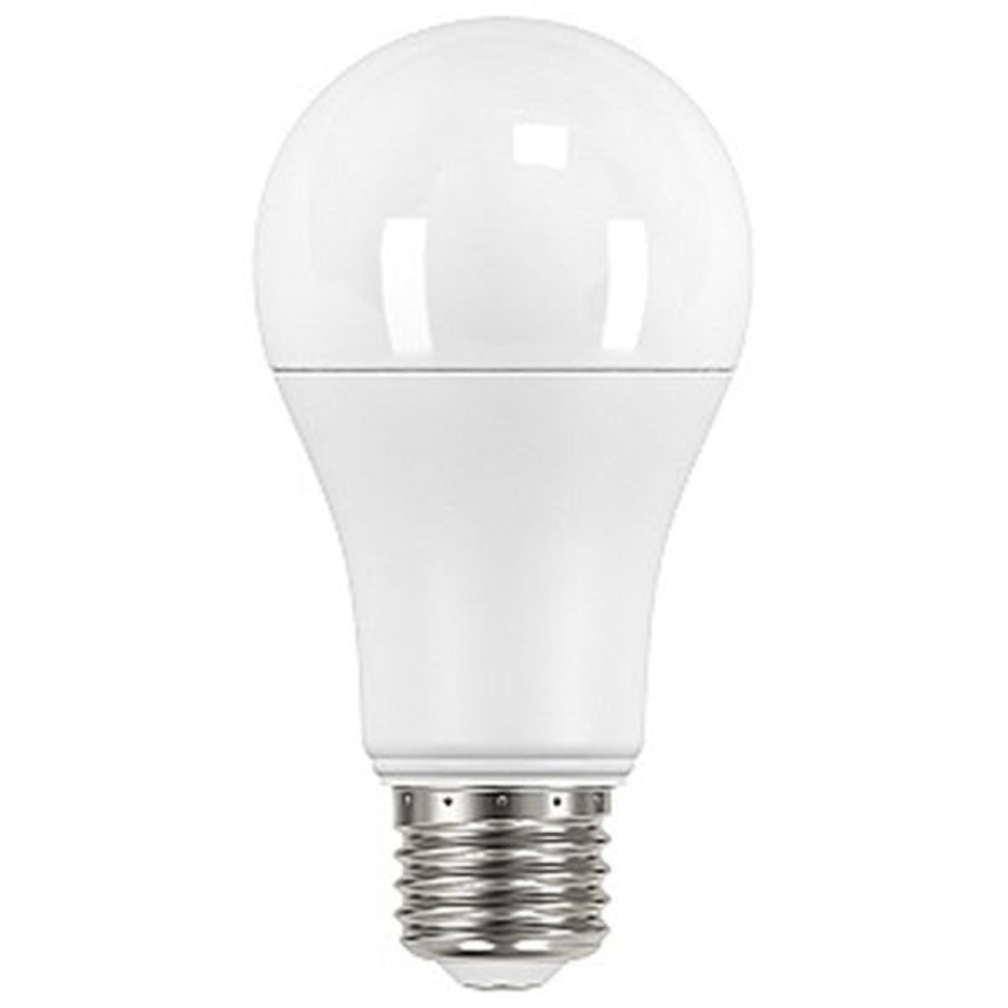 Satco 9.7 WATT A19 LED 3000K MEDIUM BASE 230 BEAM SPREAD120 VOLTS 4PACK