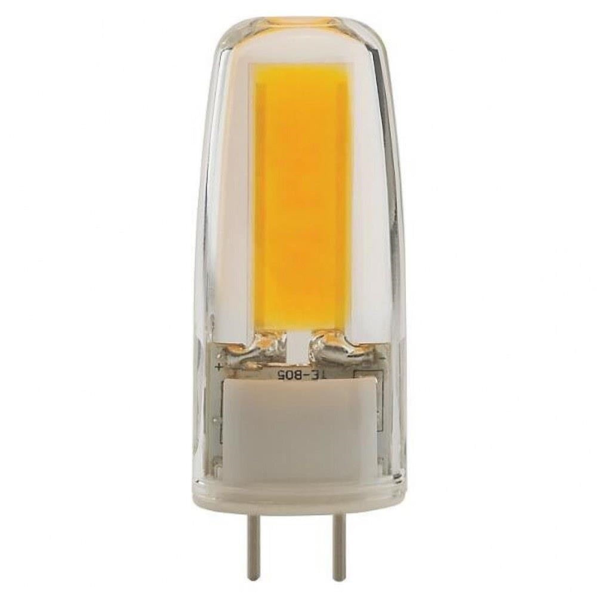 Satco *Cvr* 4 Watt Jc Led Clear 5000K G8