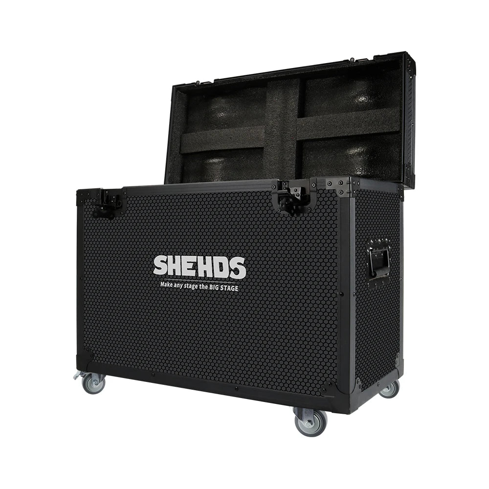 SHEHDS Super Power Beam 275W 10R Bulb Moving Head Double Prisms Rainbow Effect for Night Club Disco Christmas Lights Audience