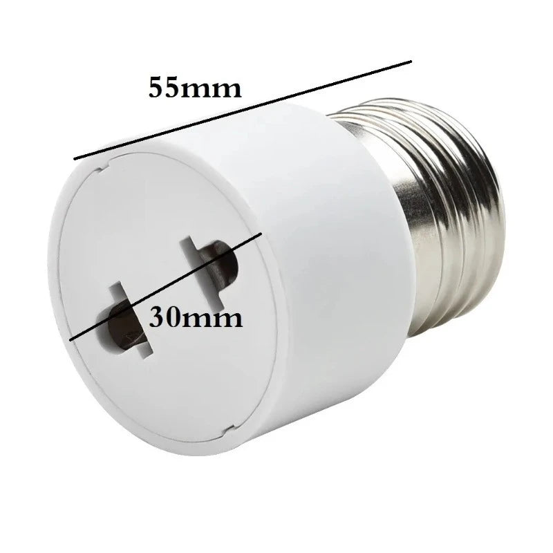 White E27 Plug Bulb Holder Light Fixture Bulb Base Adapter Lamp Socket Universal US/EU Practical Hot Sell