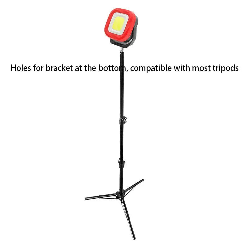 COB LED Emergency Work Light Portable Flashlight 4 Lighting Modes 2400mAh Rechargeable Outdoor Waterproof Tent Lamp With Magneti