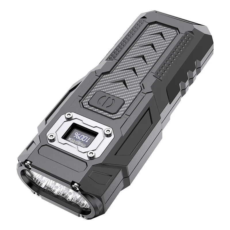 Super Bright 303M Beam Distance Built-in Battery Portable Work Light High-Powerful Type-C Rechargeable Flashlight