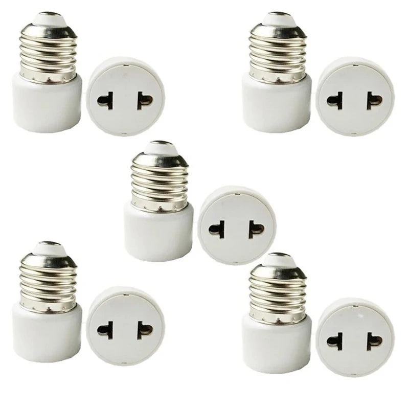 White E27 Plug Bulb Holder Light Fixture Bulb Base Adapter Lamp Socket Universal US/EU Practical Hot Sell