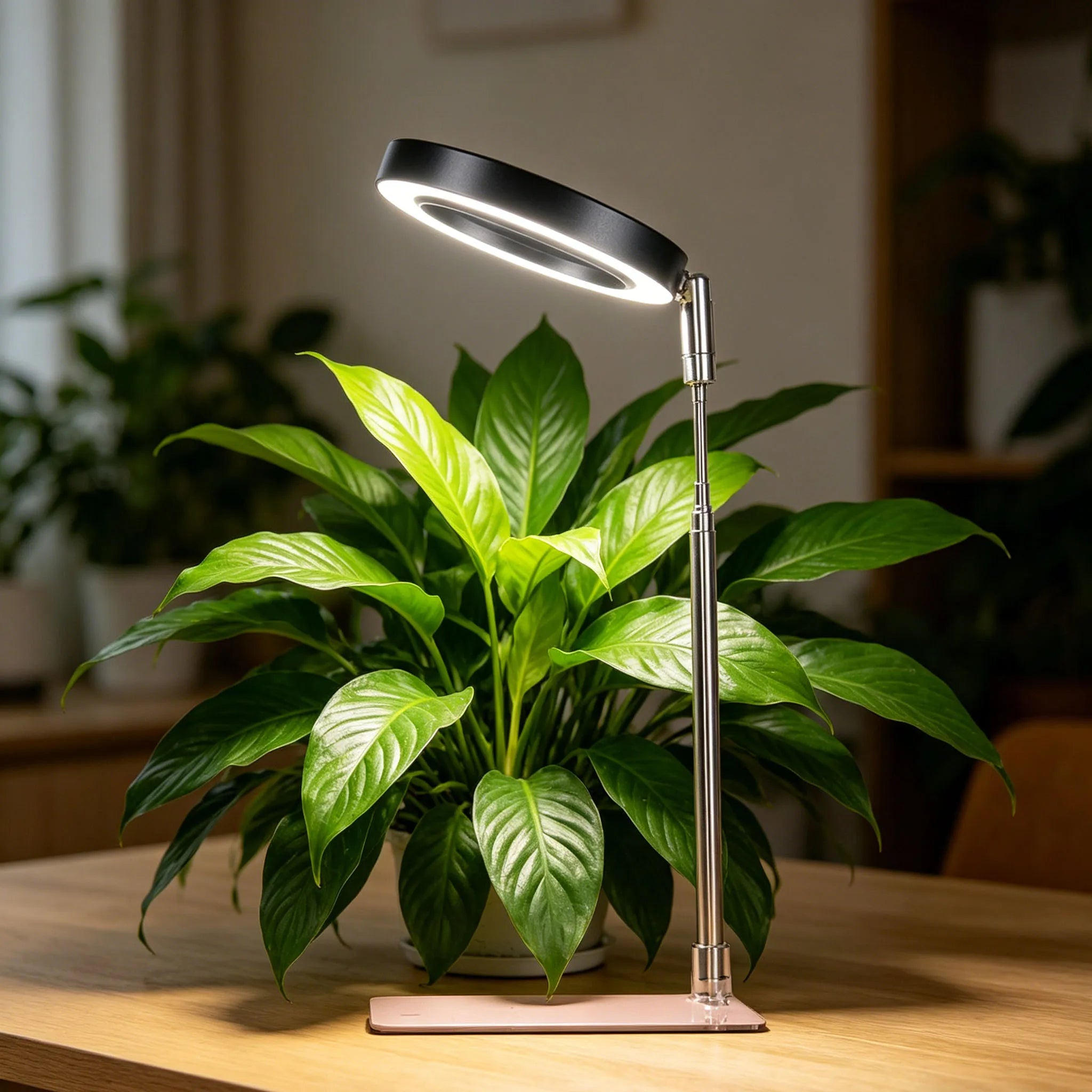 Indoor Full-Spectrum Plant Growth Lights, Led Plant Lights, and Indoor Sunlight-Like Growth Lights Are Suitable for Indoor Plants and Grow Lights with Retractable Bases