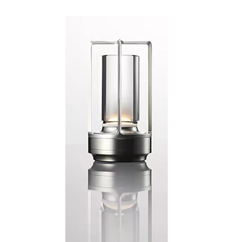 Crystal Lamp Plastic Bedside Table Bedroom LED Touch Table Lamp Restaurant Decoration Atmosphere Night Light