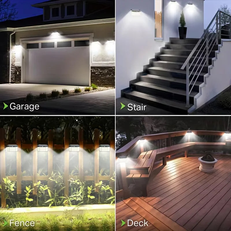 576 LED Outdoor Solar Power Lights Motion Sensor 3 Modes Waterproof Security Flood Lights for Outside Pathway Garden Garage Lamp