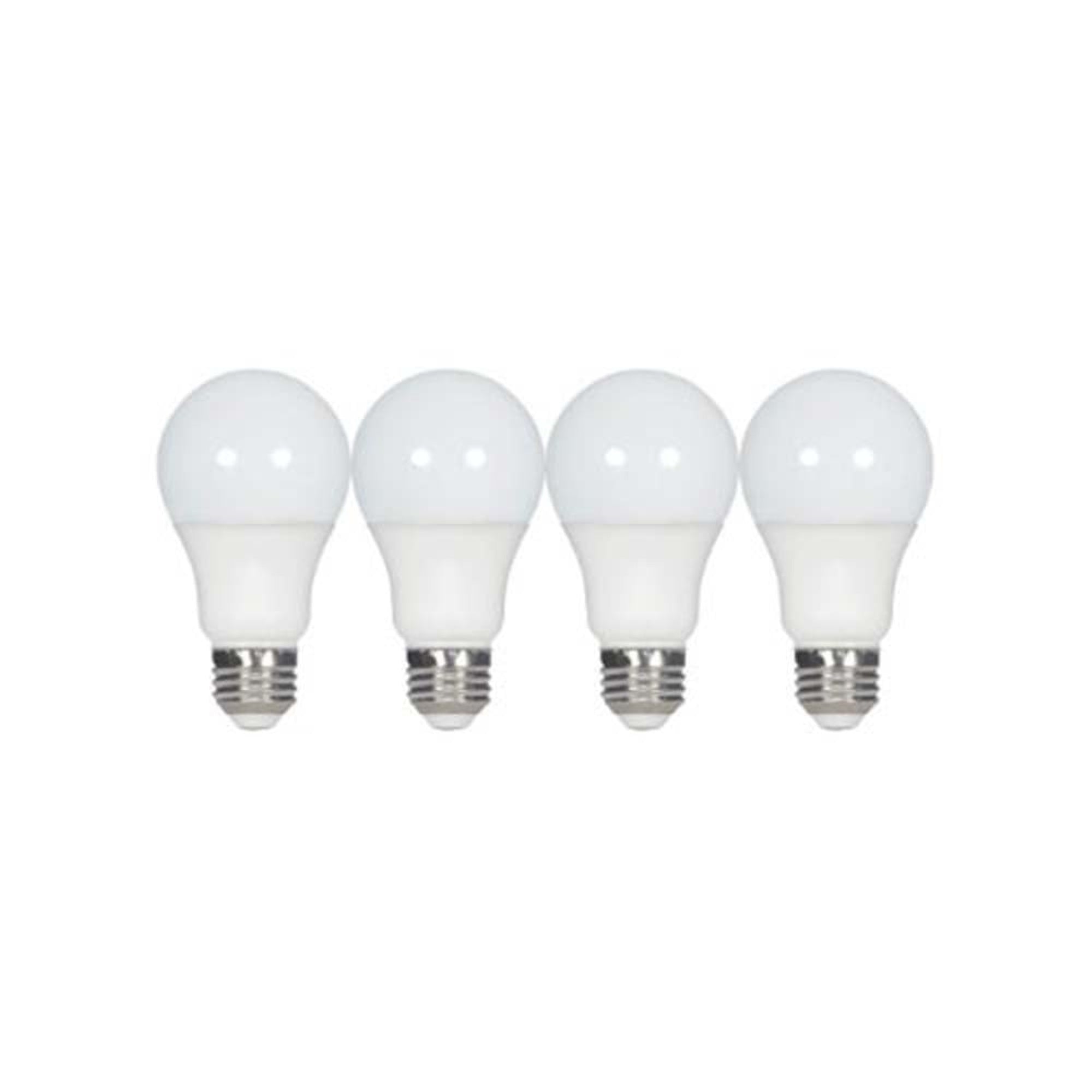 Satco 39597-9.5A19/Led/850/Nd/120V/4Pk S39597 A19 A Line Pear Led Light Bulb