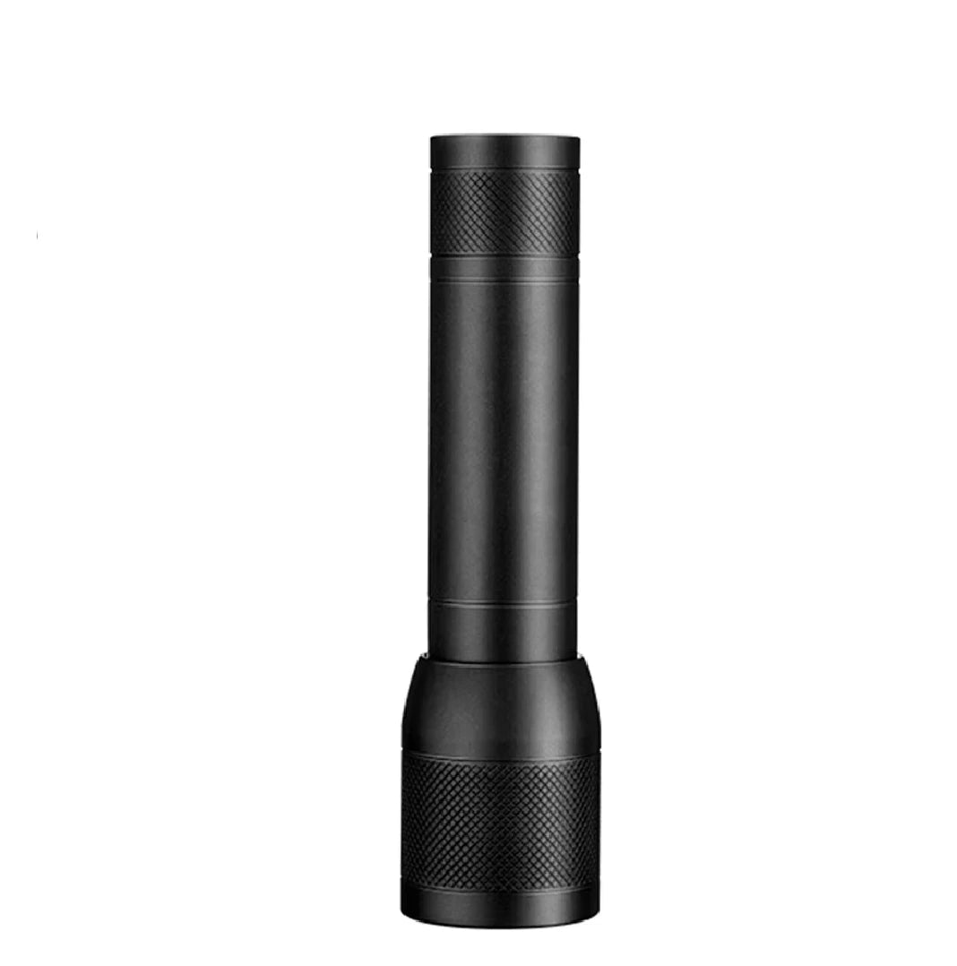 Super bright LED aluminum alloy flashlight Rechargeable torch Outdoor searchlight Portable camping light With telescopic zoom