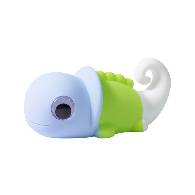 New salamander night light, cute and soft silicone lamp, Axolotl USB charging, bedroom desk ornament, holiday birthday gift