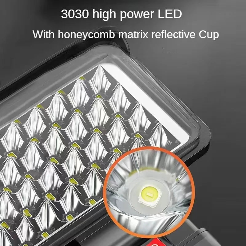 3/4/5/8Inch Led Light Portable Spotlights Cordless Outdoor Work Fishing Handheld Emergency Tool Light Fit Dewalt 18V Battery Pin