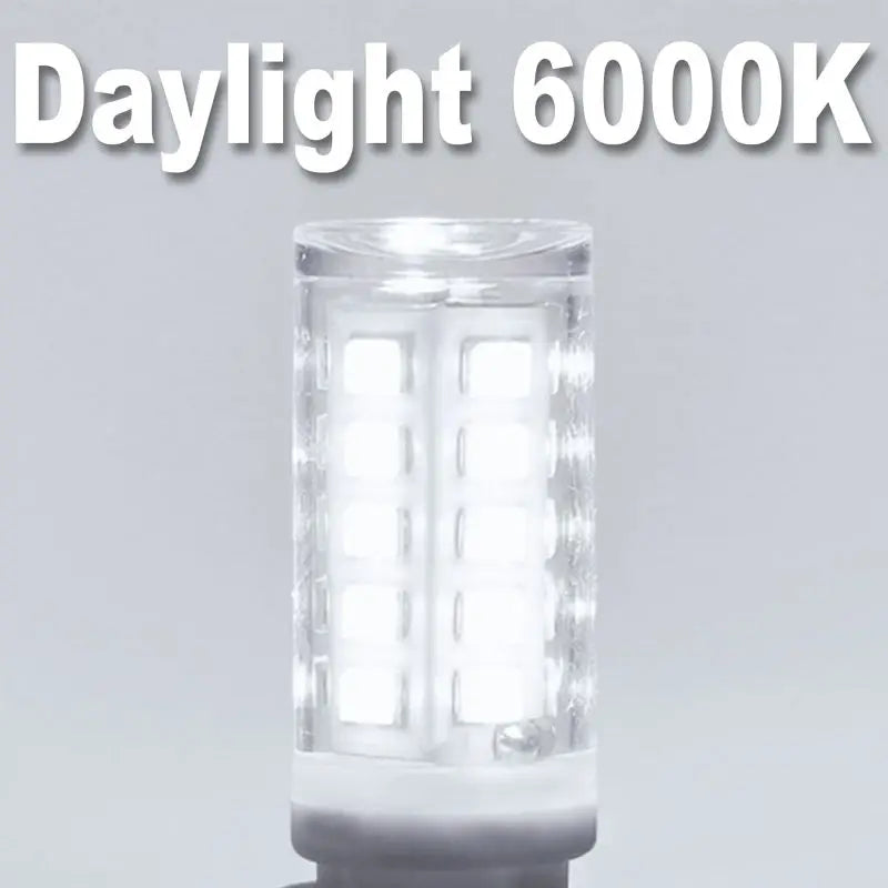 10 Pcs Brightest G9 LED Lamp AC220V Ceramic SMD2835 LED Bulb Warm/Cool White Spotlight replace Halogen light wholesale