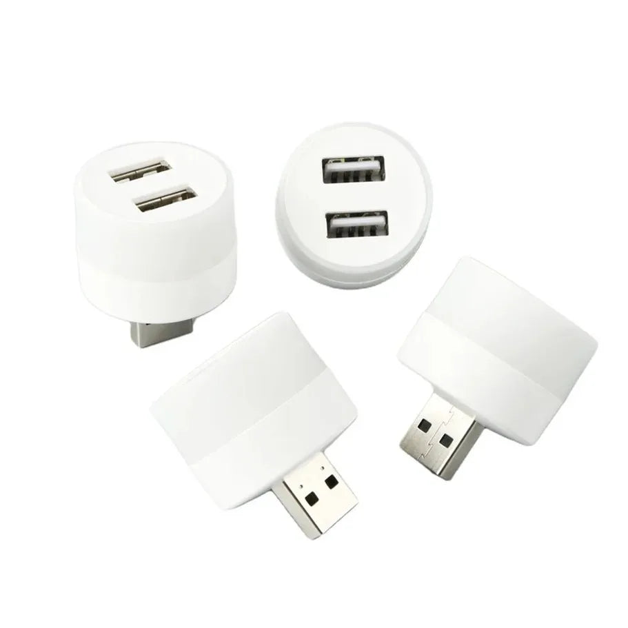 USB Light LED USB Book Lamp Eye Protection Reading Light Computer Reading Lamp Mobile Power Charging Book Lamps Mini Night Light