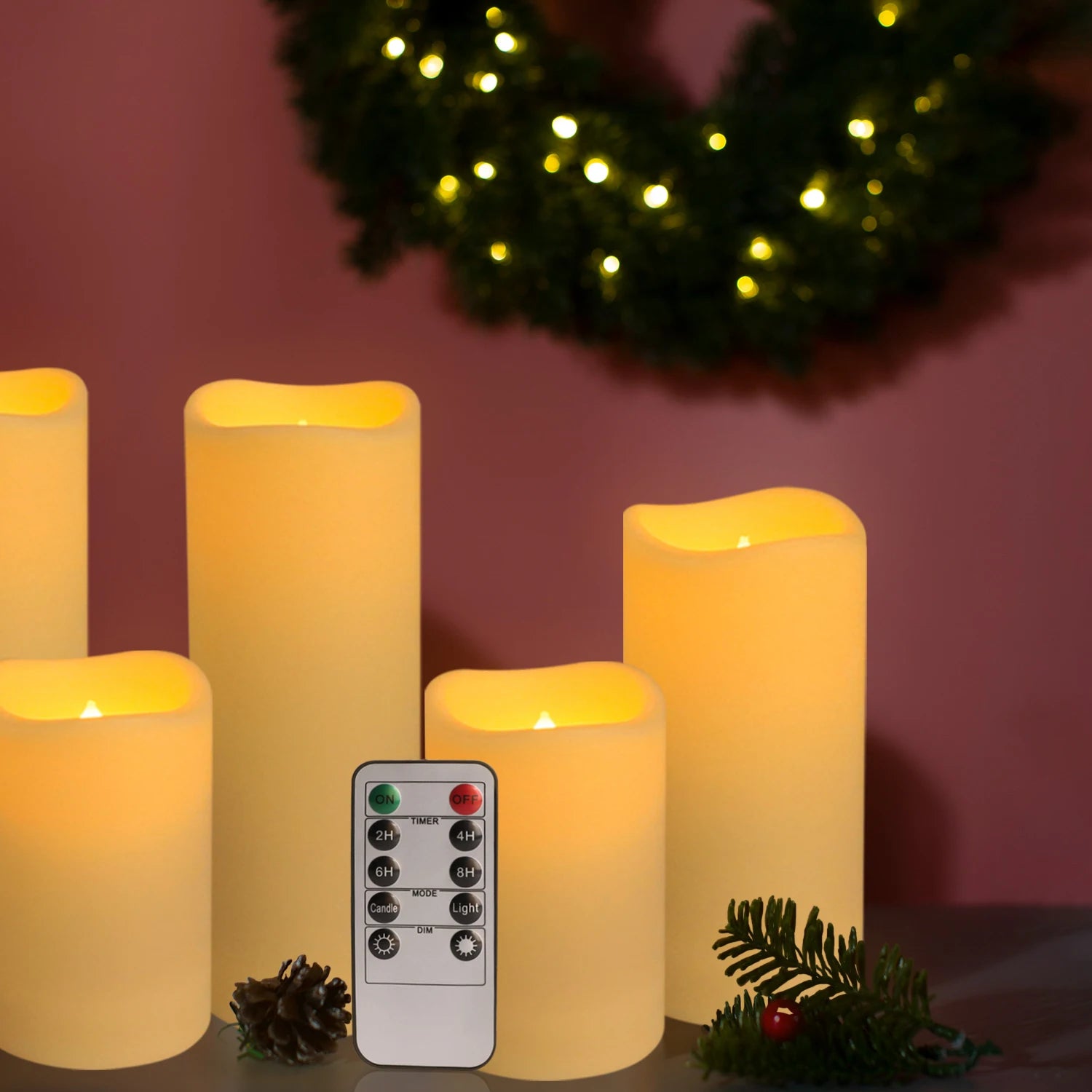 24-144 Units/Set of Waterproof Indoor Flameless LED Candle Lights Wholesale, Party Supplies for Gatherings and Festivals