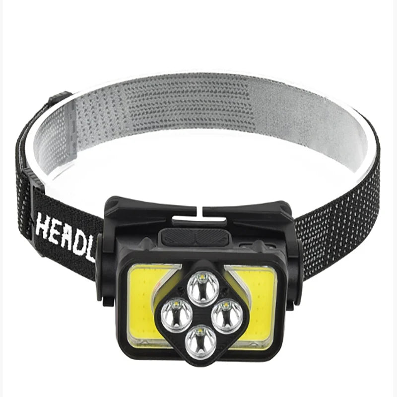 Rechargeable Flashlight Cap Light Rechargeable Led Headlamp Super Powerful Flashlights High Power Flashlight Hiking Lamp Battery