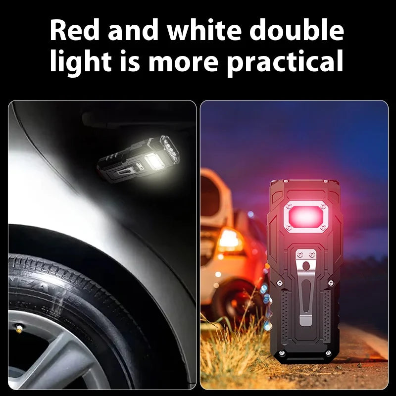 Super Bright 303M Beam Distance Built-in Battery Portable Work Light High-Powerful Type-C Rechargeable Flashlight