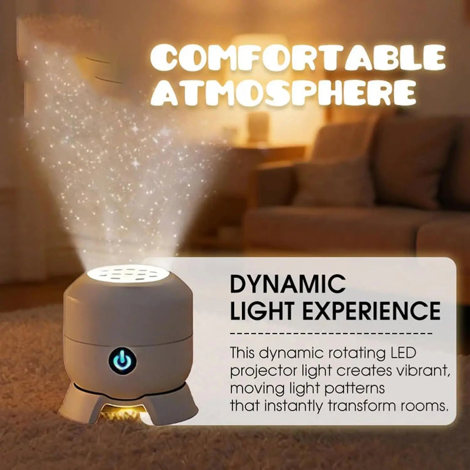 LED Ocean Projector Lamp with Dynamic Night Animal Patterns - Atmosphere Light for Room Party Decoration And Gifts
