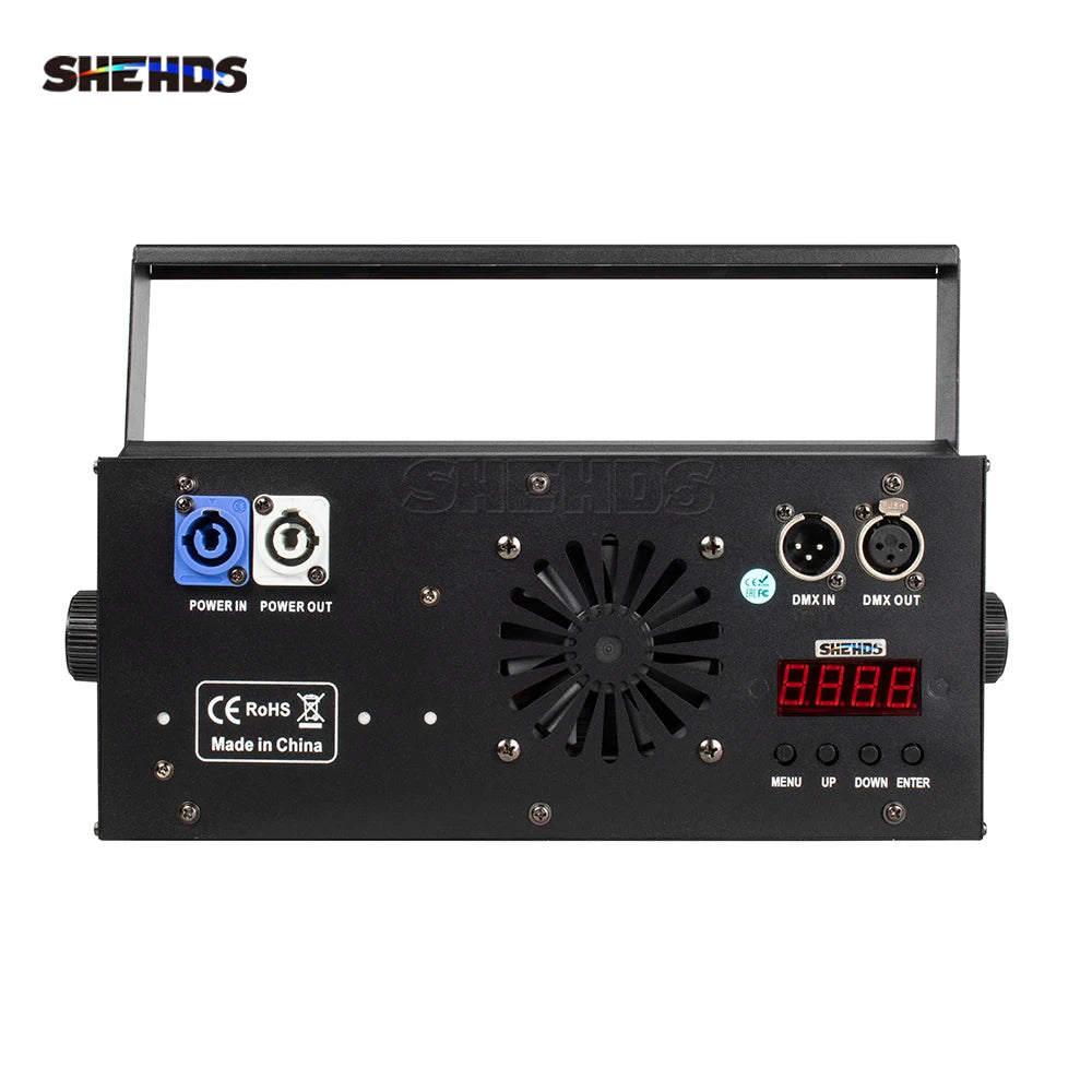 SHEHDS 200W Warm Cool White 2IN1 Projector 2 Eyes 2x100W COB LED Light Audience Blinder For DJ Disco Wedding Party Lighting