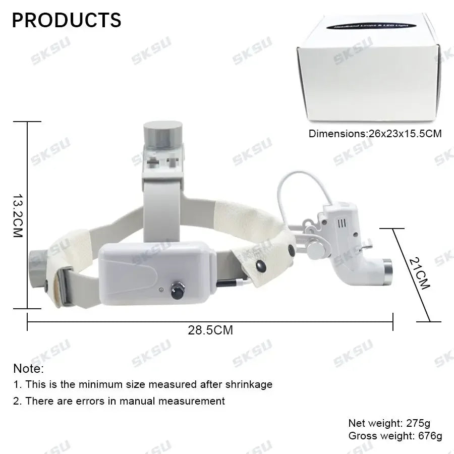 5W LED ENT Dental Headlight Lamp for Dental Loupes Surgical Lights Medical Dentistry Surgery Light for Dentists