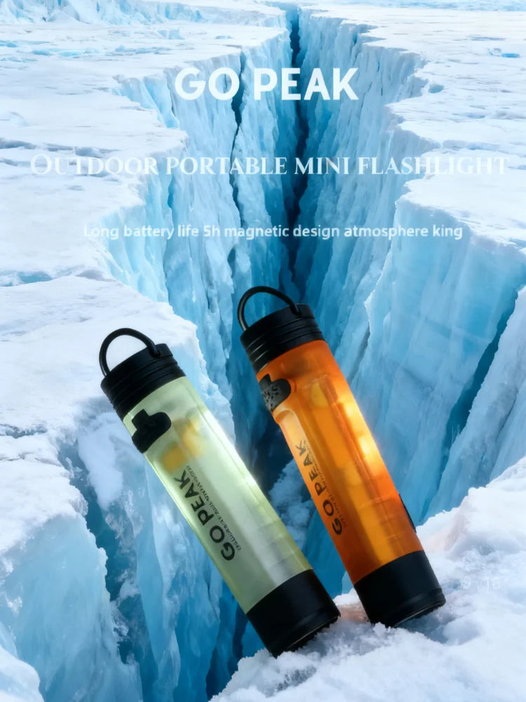 GOPEAK New 7 Colors 5050 Small Light Outdoor Key Clip Cap Led Long Endurance Disaster Relief Emergency Pocket Mini Flashlight