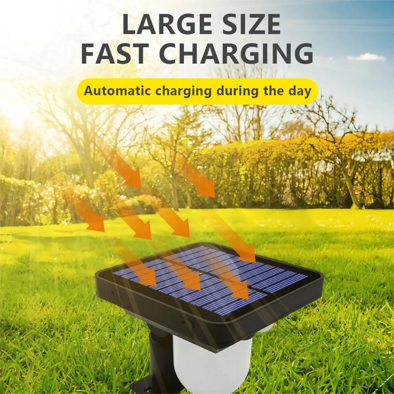 1-4PC Solar Landscape Spotlights Garden Motion Sensor Pathway Lights 3 Modes Waterproof Wall Lamp Patio Lawn Walkway Decor