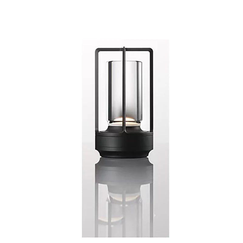 Crystal Lamp Plastic Bedside Table Bedroom LED Touch Table Lamp Restaurant Decoration Atmosphere Night Light