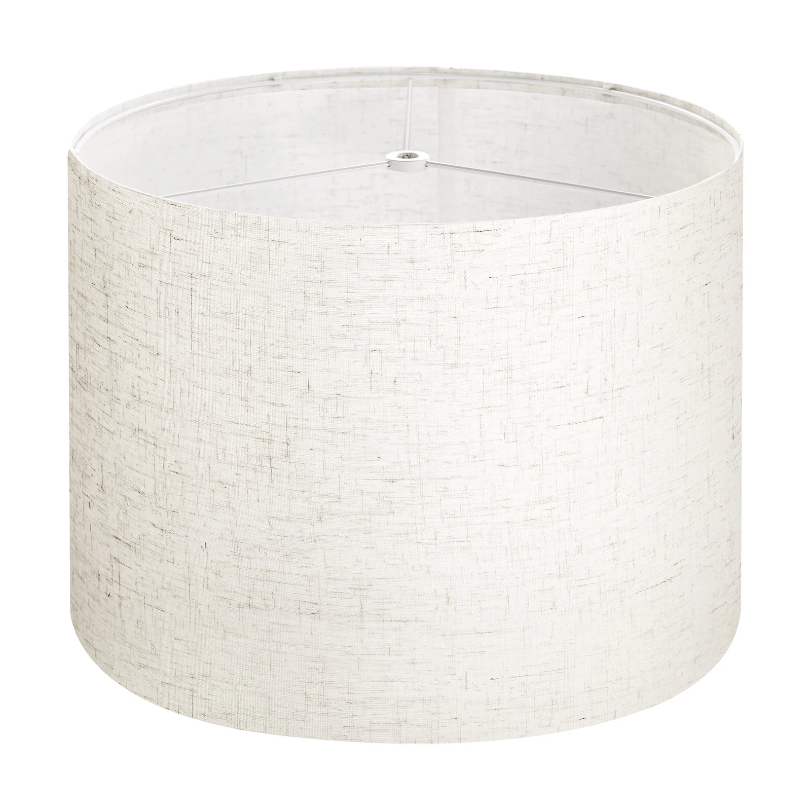 SucceBuy Drum Lamp Shade Medium Drum Linen Lampshade Replacement Lamp Shade for Table Lamps Floor Lamps Pendant Lights