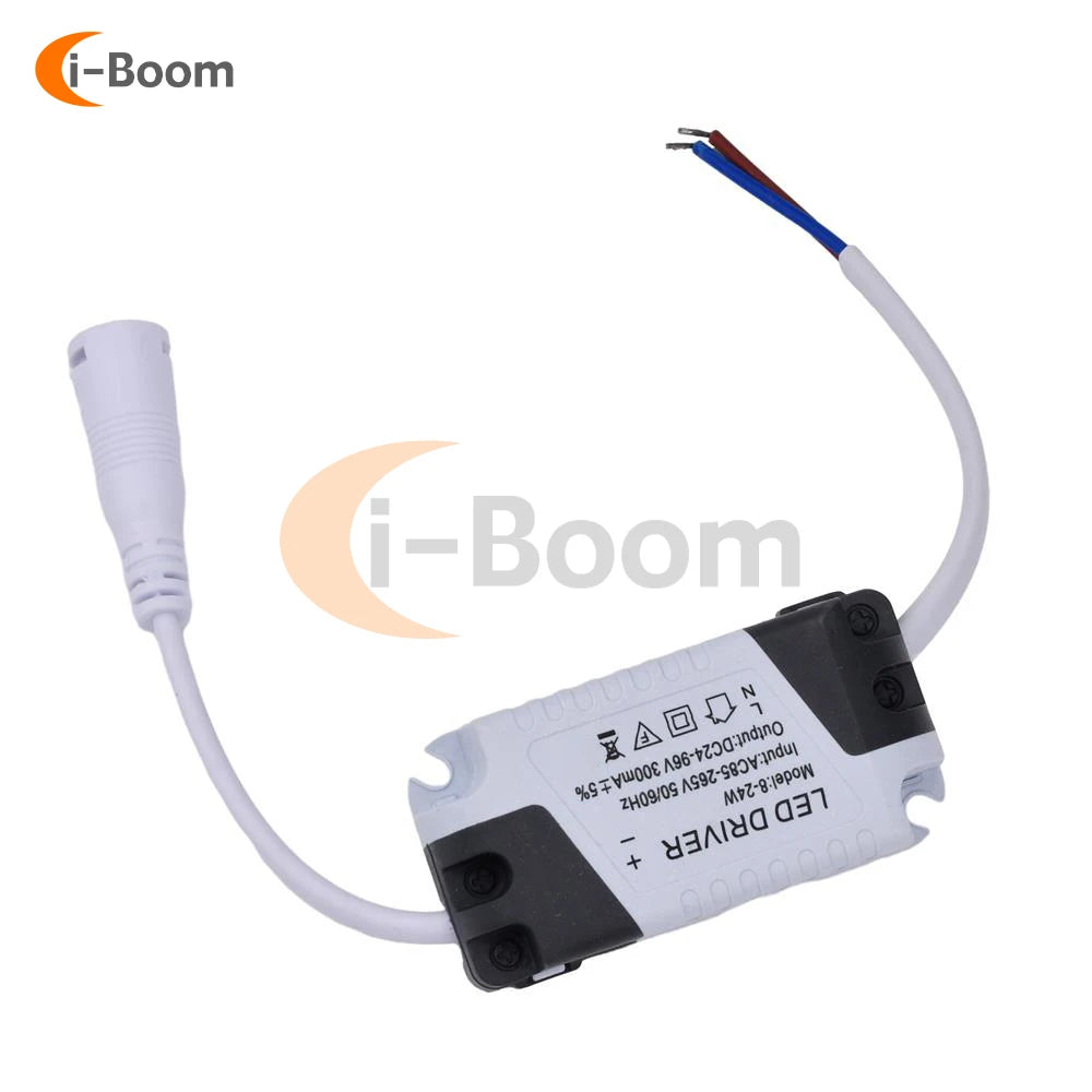 LED Constant Current Driver AC85-265V 3-4W 4-7W 8-12W 12-18W 18-24W 24-36W Power Supply Adapter Transformer for Panel Light